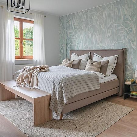 Stilvolle Seewohnung In Utting Utting am Ammersee Bagian luar foto