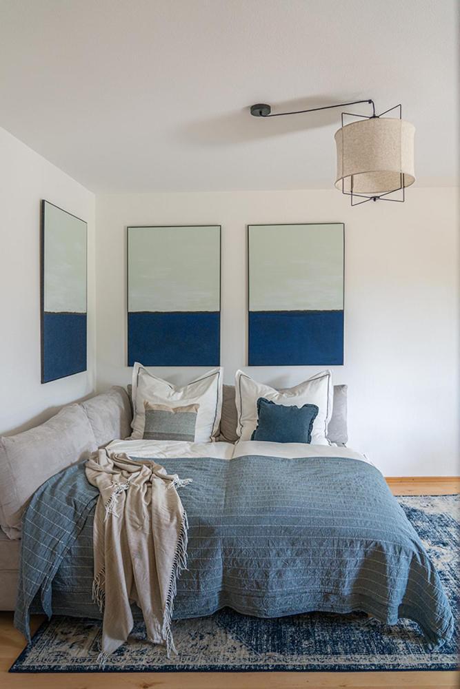 Stilvolle Seewohnung In Utting Utting am Ammersee Bagian luar foto